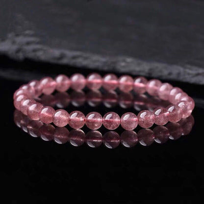 Mythstone Natural Rose Quartz Love Caring Bracelet