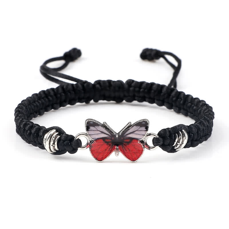 Pulsera con dije de mariposa y amor por la libertad de Mythstone