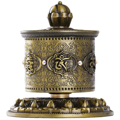 Mythstone Tibetan Blessing Prayer Wheel Car Decoration