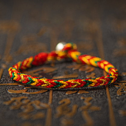 Mythstones "May you be good fortune and success" Lucky Multicolored Bracelet