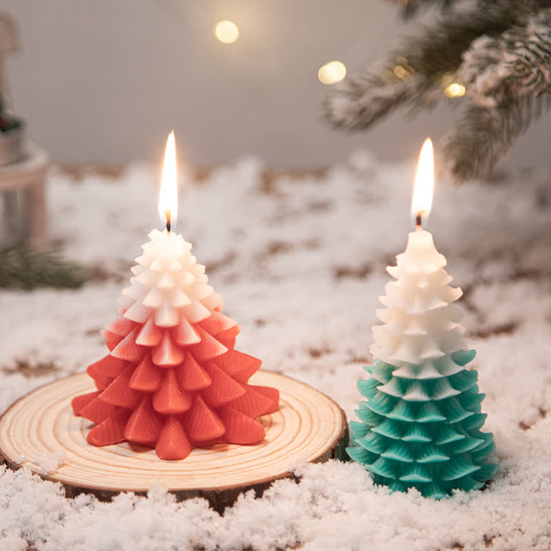 Mythstone Christmas Tree Scented Soy Wax Candle Gift For Family Friends