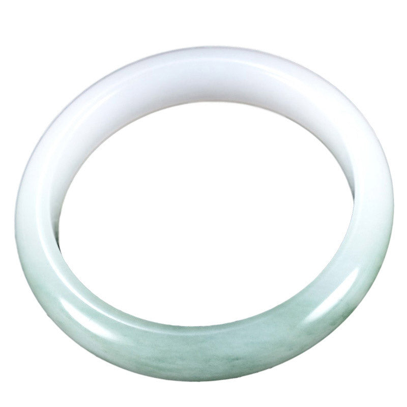 Mythstone Natural Jade Luck Healing Bangle Bracelet