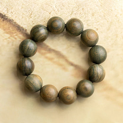 Mythstone Tibetan Green Sandalwood Soothing Cure Bracelet