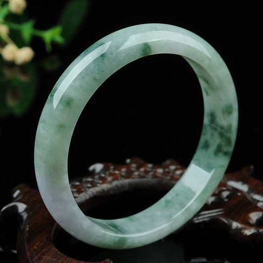 Mythstone Jade Luck Blessing Prosperity Bracelet Bangle