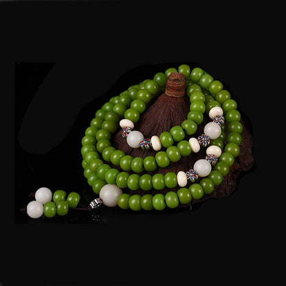 Mythstone Tibetan Mala Bodhi Peace Bracelet