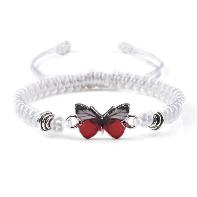 Pulsera con dije de mariposa y amor por la libertad de Mythstone