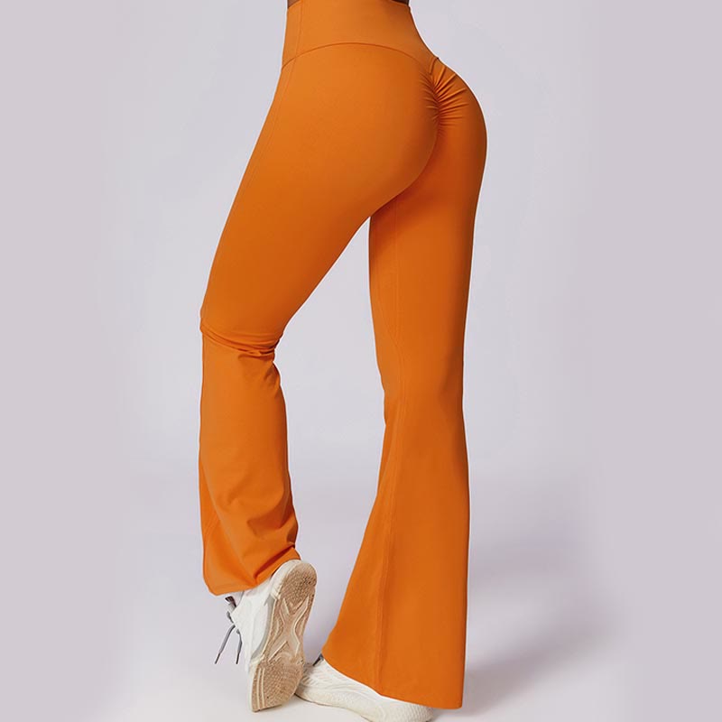 Pantalones acampanados de cintura alta Mythstone para deportes, fitness y yoga 