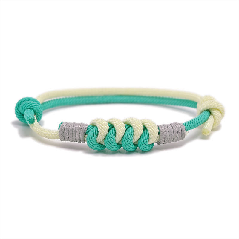 MythStone Simple Design King Kong Knot Strength Braid String Bracelet