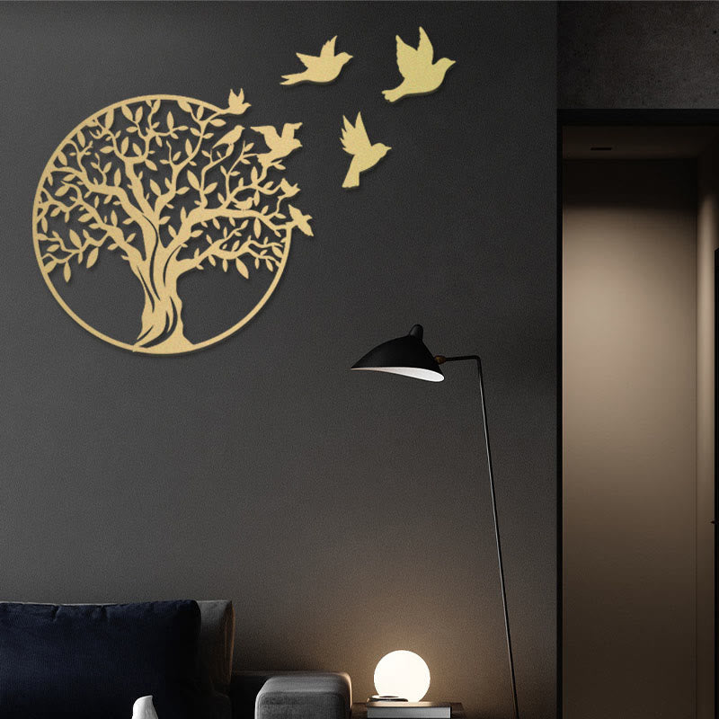 Mythstone Tree of Life Birds Sign Housewarming Gift Unity Wall Art