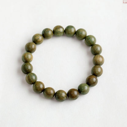 Mythstone Tibetan Green Sandalwood Soothing Cure Bracelet