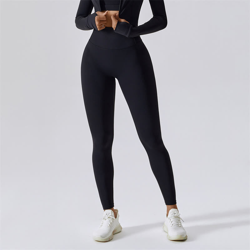 Leggings ajustados Mythstone, pantalones de yoga deportivos de cintura alta y transpirables para mujer 