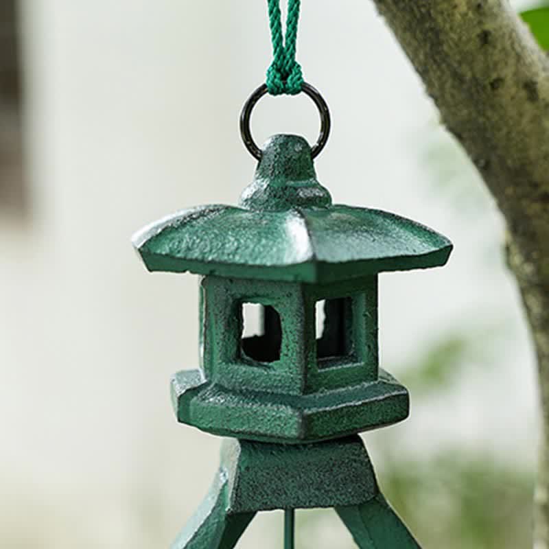 Mythstone Auspicious Wall Hanging Chime Bell Luck Handmade Home Decoration