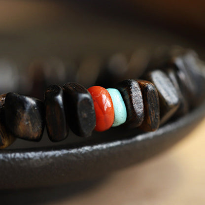 Mythstone Agarwood Red Agate Balance Bracelet