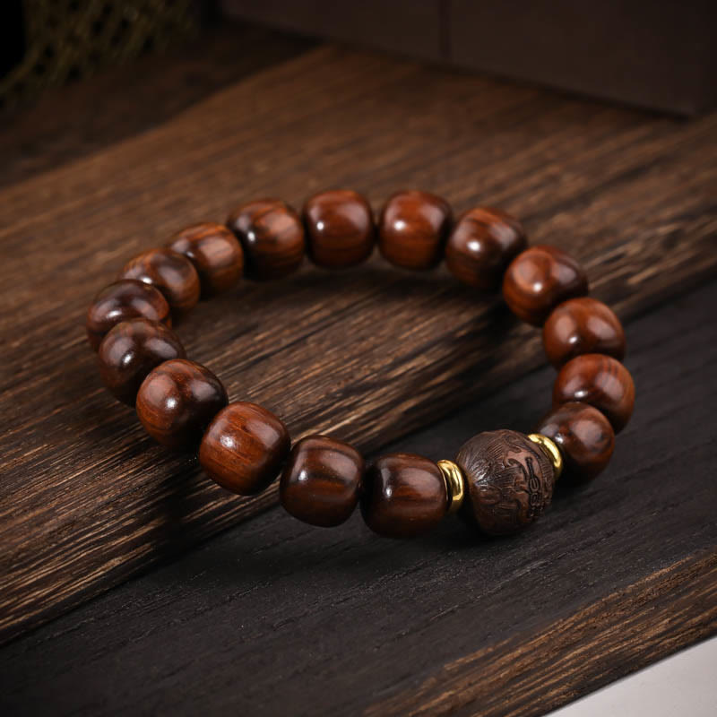 Mythstone Natural Rosewood Compassion Bracelet