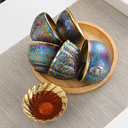 Mythstone Colorful Ceramic Teacup Tea Cups