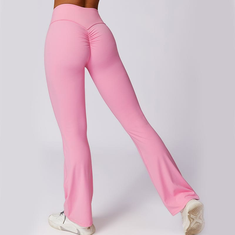 Pantalones acampanados de cintura alta Mythstone para deportes, fitness y yoga 