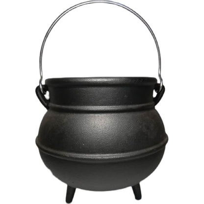 Mythstone Cast Iron Cauldron Prayer Altar Burning Holder Incense Sage Smudging Rituals Use Items