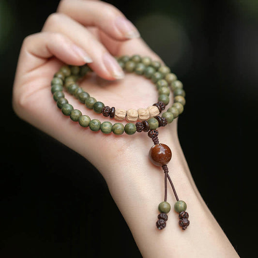 Mythstone Green Sandalwood Positive Peace Bracelet