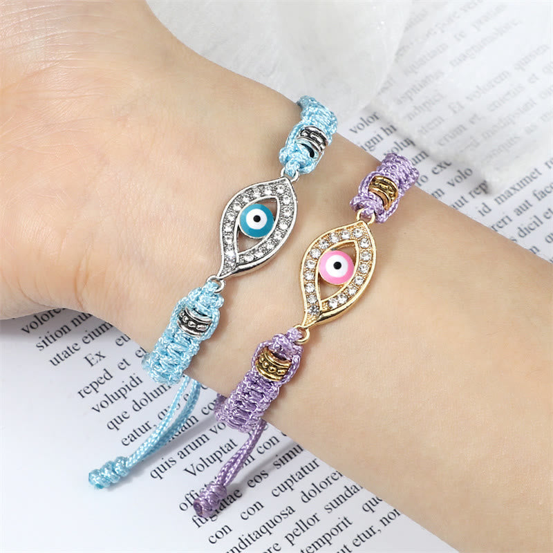 Mythstone Evil Eye Keep Away Evil Spirits String Bracelet