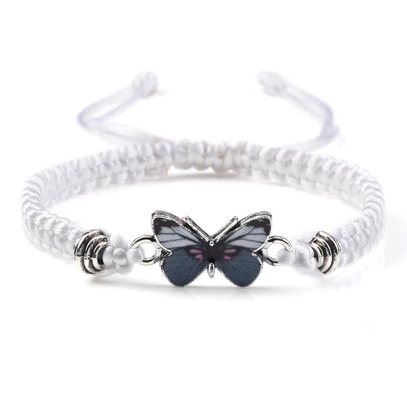 Pulsera con dije de mariposa y amor por la libertad de Mythstone