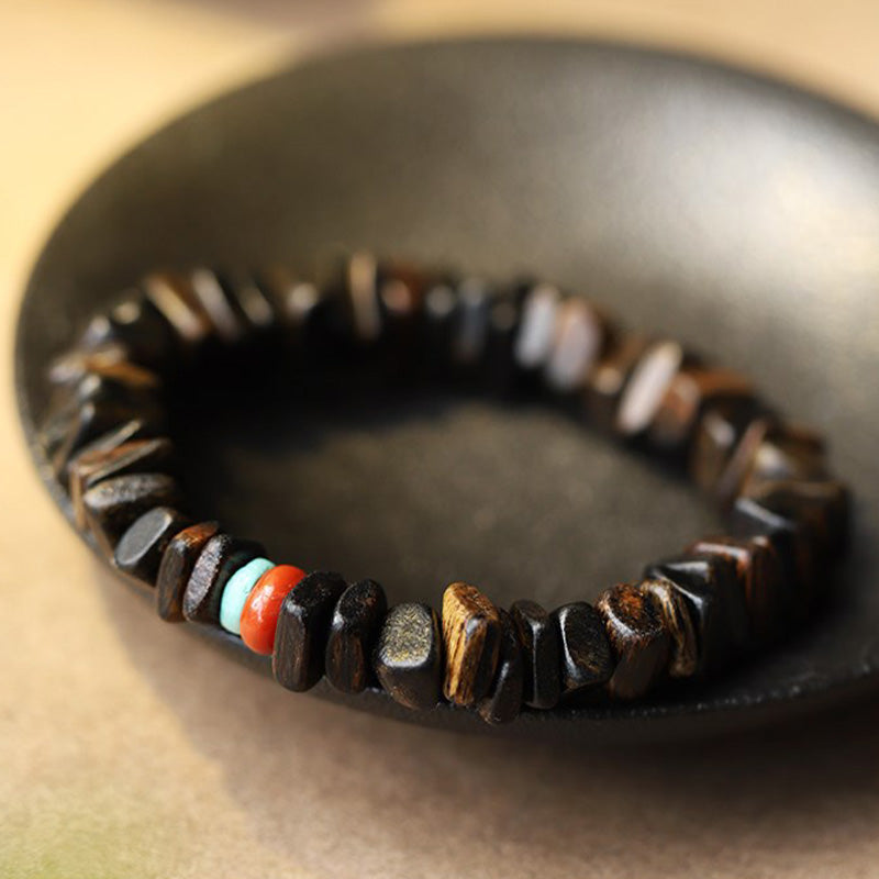 Mythstone Agarwood Red Agate Balance Bracelet