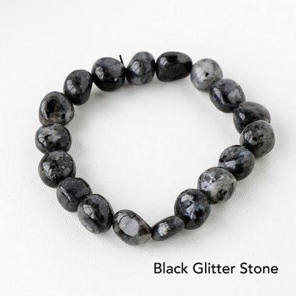 Natural Irregular Shape Crystal Stone Spiritual Awareness Bracelet