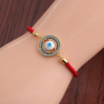 Mythstone Evil Eye Red String Protection Bracelet