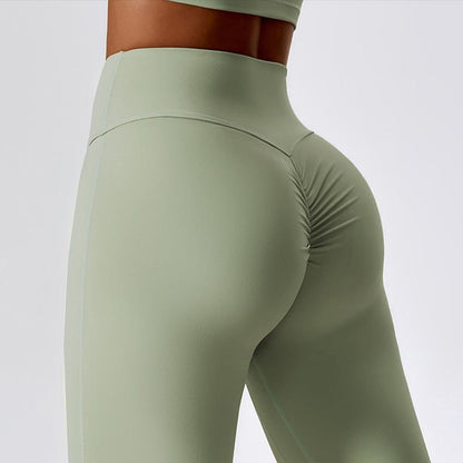 Pantalones acampanados de cintura alta Mythstone para deportes, fitness y yoga 