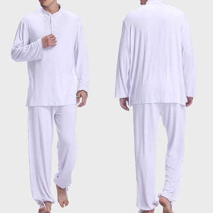 Conjunto de ropa para hombre para practicar yoga, tai chi, meditación y oración espiritual con Mythstone