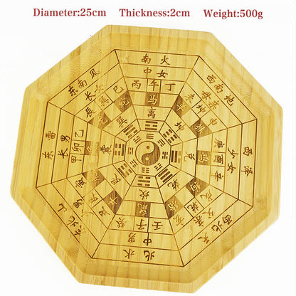 Mythstone Feng Shui Bamboo Bagua Map Harmony Energy Map