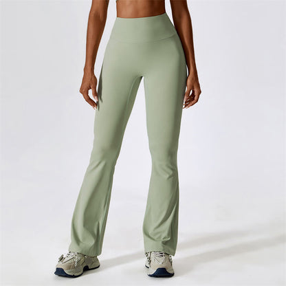 Pantalones acampanados de cintura alta Mythstone para deportes, fitness y yoga 