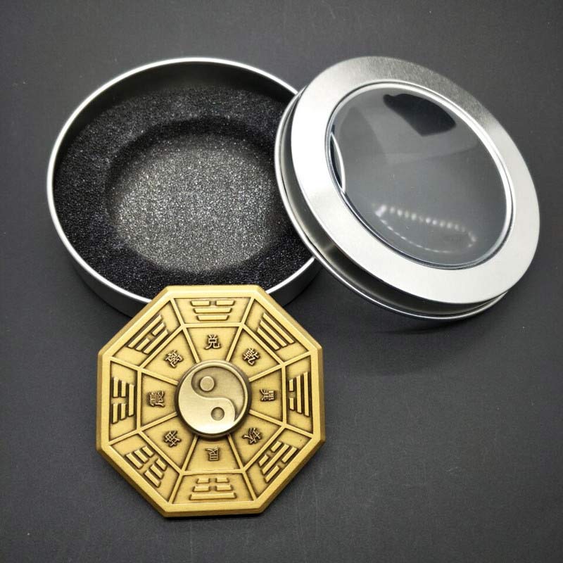 Mythstone Fidget Spinner Blessing Tai Chi Finger Hand Spinner Decoration