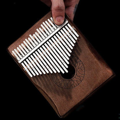 Mythstone Kalimba 17/21 Keys Thumb Piano Lotus Design Portable Finger Piano