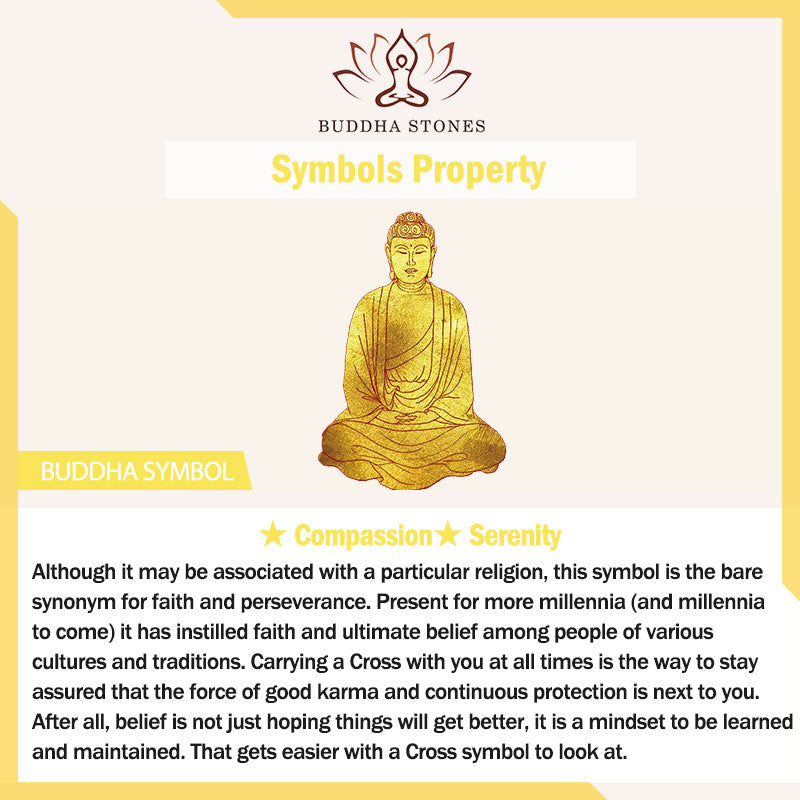 Mythstone Buddha Compassion Copper Keychain Pendant Decoration