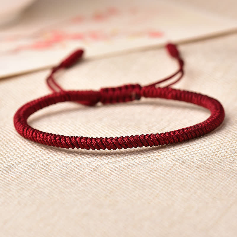 Mythstone Tibetan Lucky 3 Combination Sets Red String Bracelet