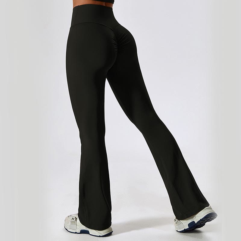 Pantalones acampanados de cintura alta Mythstone para deportes, fitness y yoga 