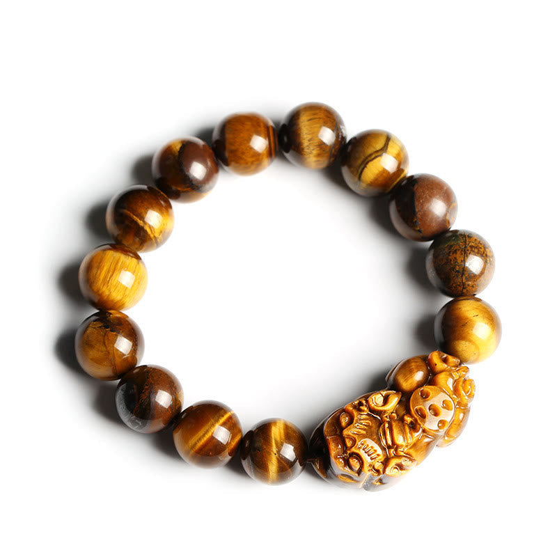 Mythstone Natural Tiger Eye Wealth Bracelet