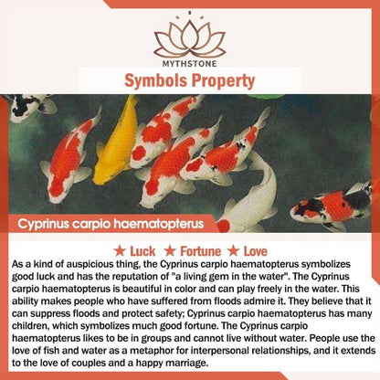 Mythstone Koi Fish Lucky Incense Burner Decoration