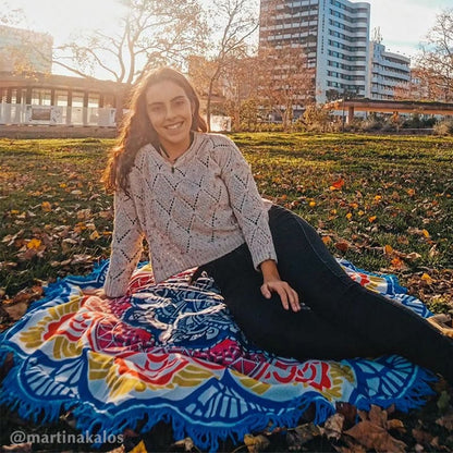 Mythstone Tibetan Mandala Harmony Mat Decoration