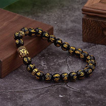 Mythstone Tibetan Buddha Mantra Amulet Bracelet