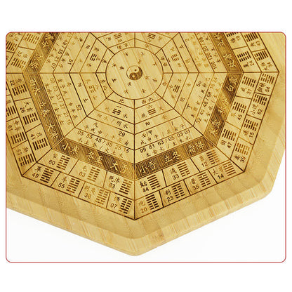 Mythstone Feng Shui Bamboo Bagua Map Harmony Energy Map