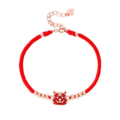 MythStone 12 Chinese Zodiac Lucky Red String Bracelet