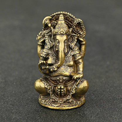 Mythstone Ganesh Ganpati Elephant Statue Wealth Home Decor