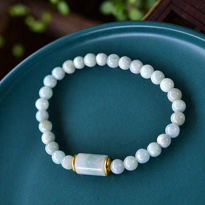 Mythstone Natural Jade Luck Prosperity Bracelet