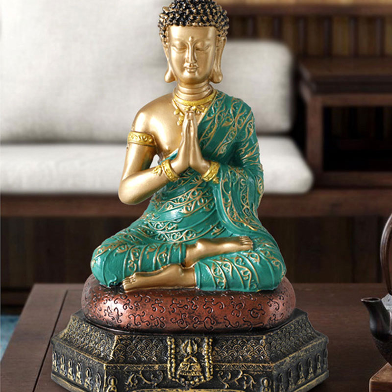 Mythstone Buddha Compassion Resin Statue Decoration