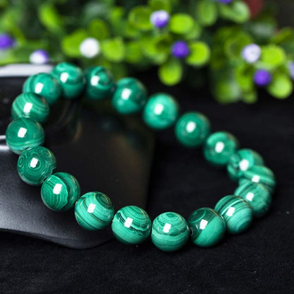 Mytthstone Natural Malachite Protection Calmness Bracelet