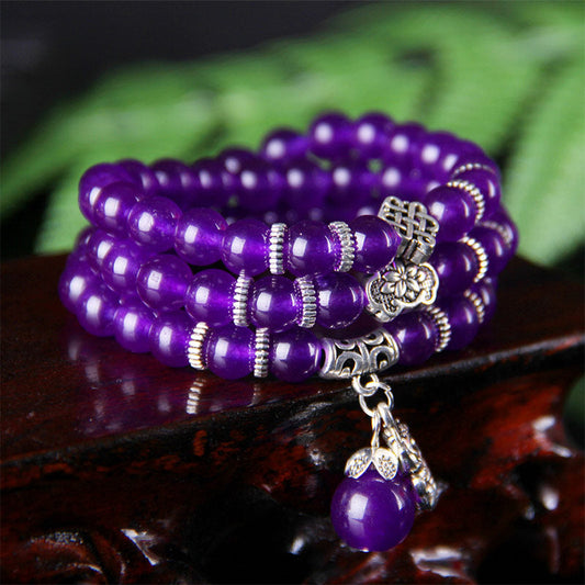 Mythstone The Amethyst Pixiu Wealth Bracelet