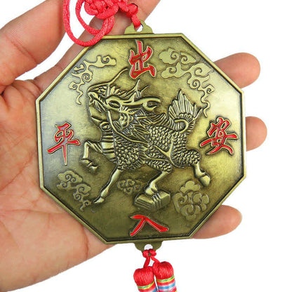 Mythstone Feng Shui Bagua Map Chinese Knotting Harmony Energy Map Mirror