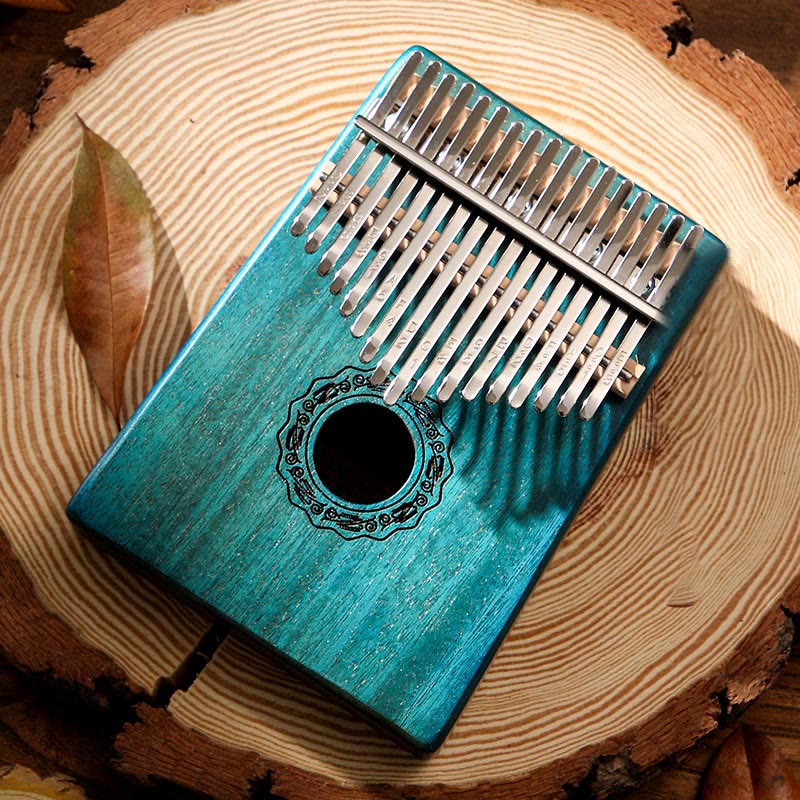 Mythstone Kalimba 17 Keys Thumb Piano Mahogany Wood Acacia Walnut Portable Finger Piano