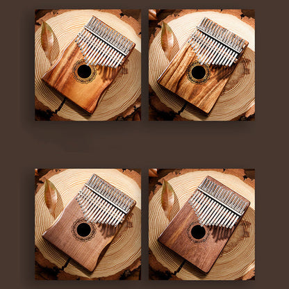 Mythstone Kalimba 17 Keys Thumb Piano Mahogany Wood Acacia Walnut Portable Finger Piano